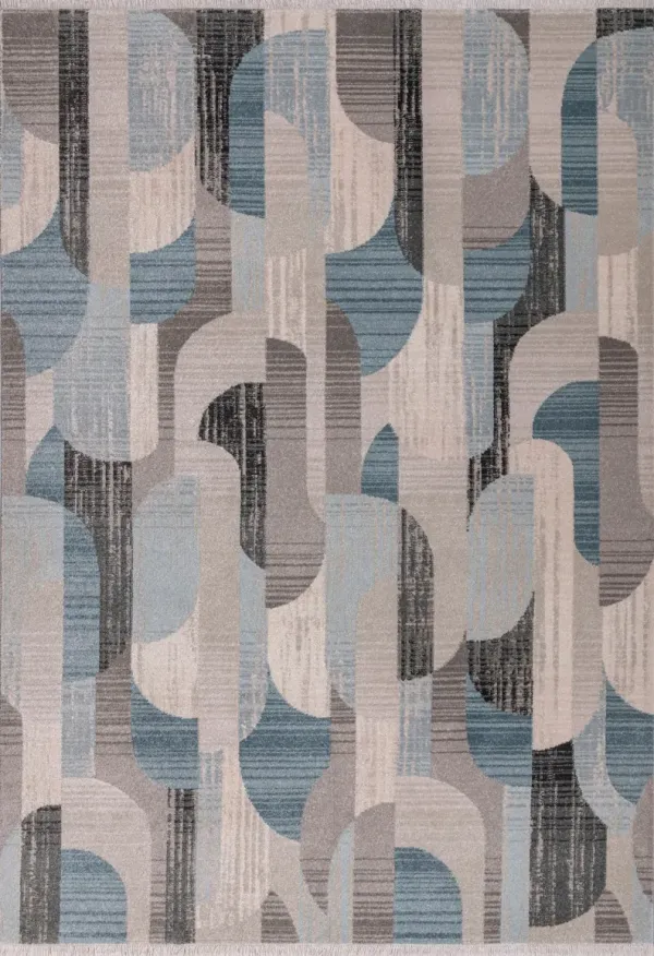 Antigoni 3' x 5' Area Rug - Blue/Gray