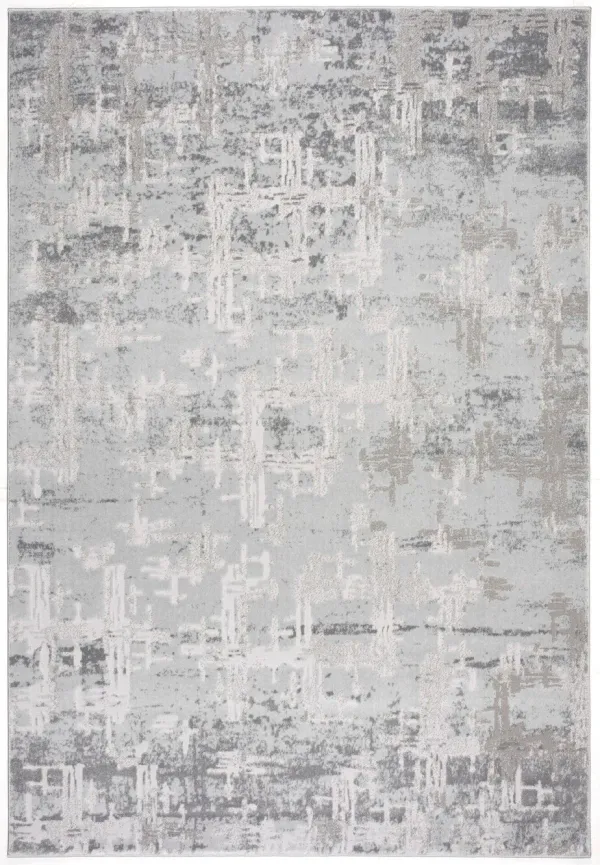 Allen 8' x 11' Area Rug - Gray/Silver