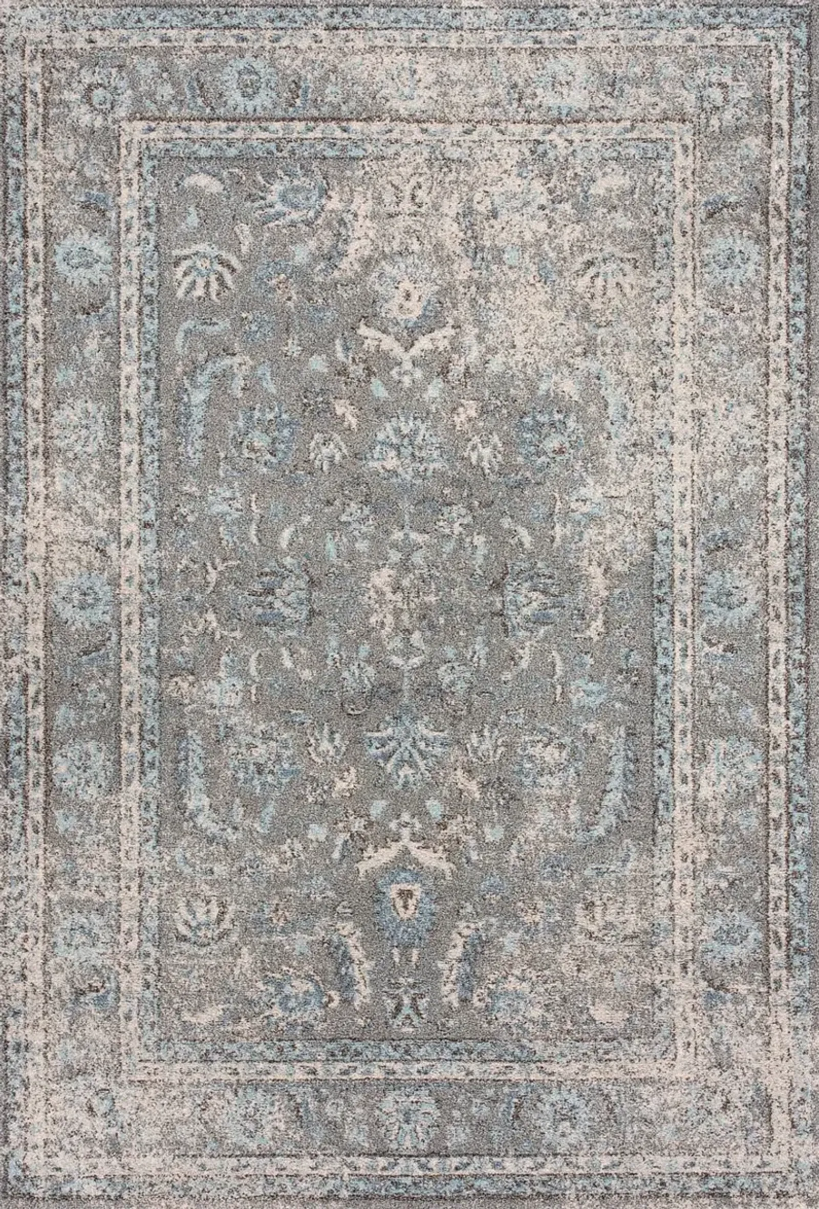 Deji 8' x 10 Area Rug -  Gray/Blue