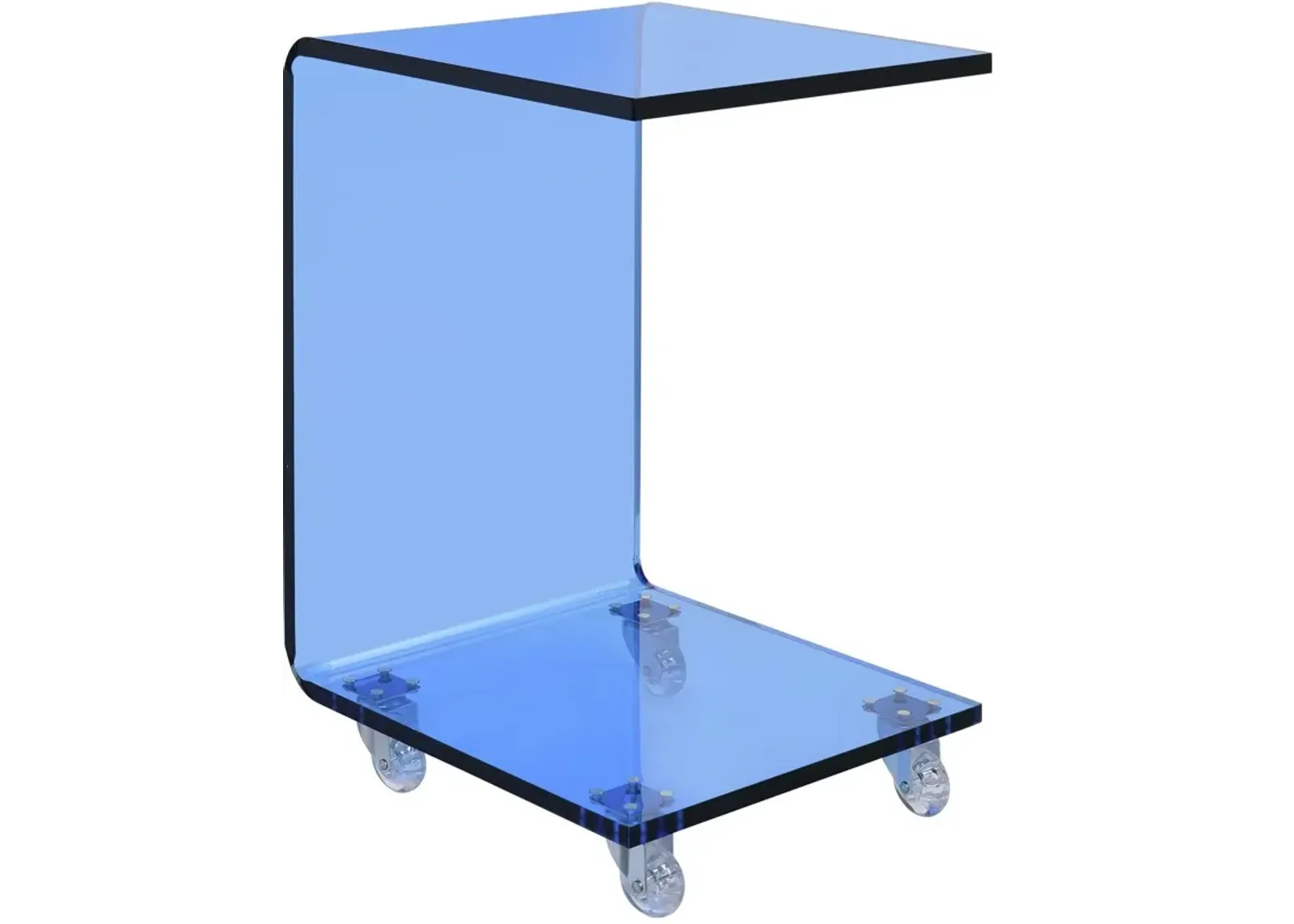 Katie Snack Table - Blue