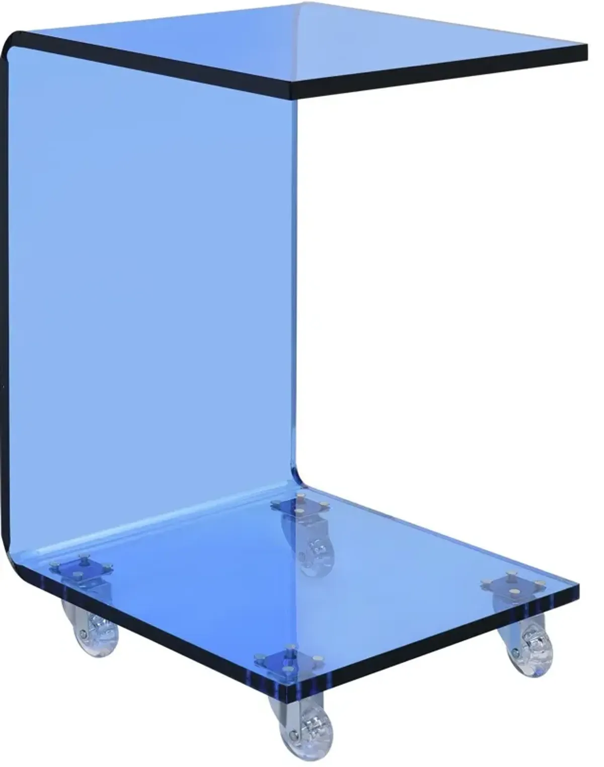 Katie Snack Table - Blue