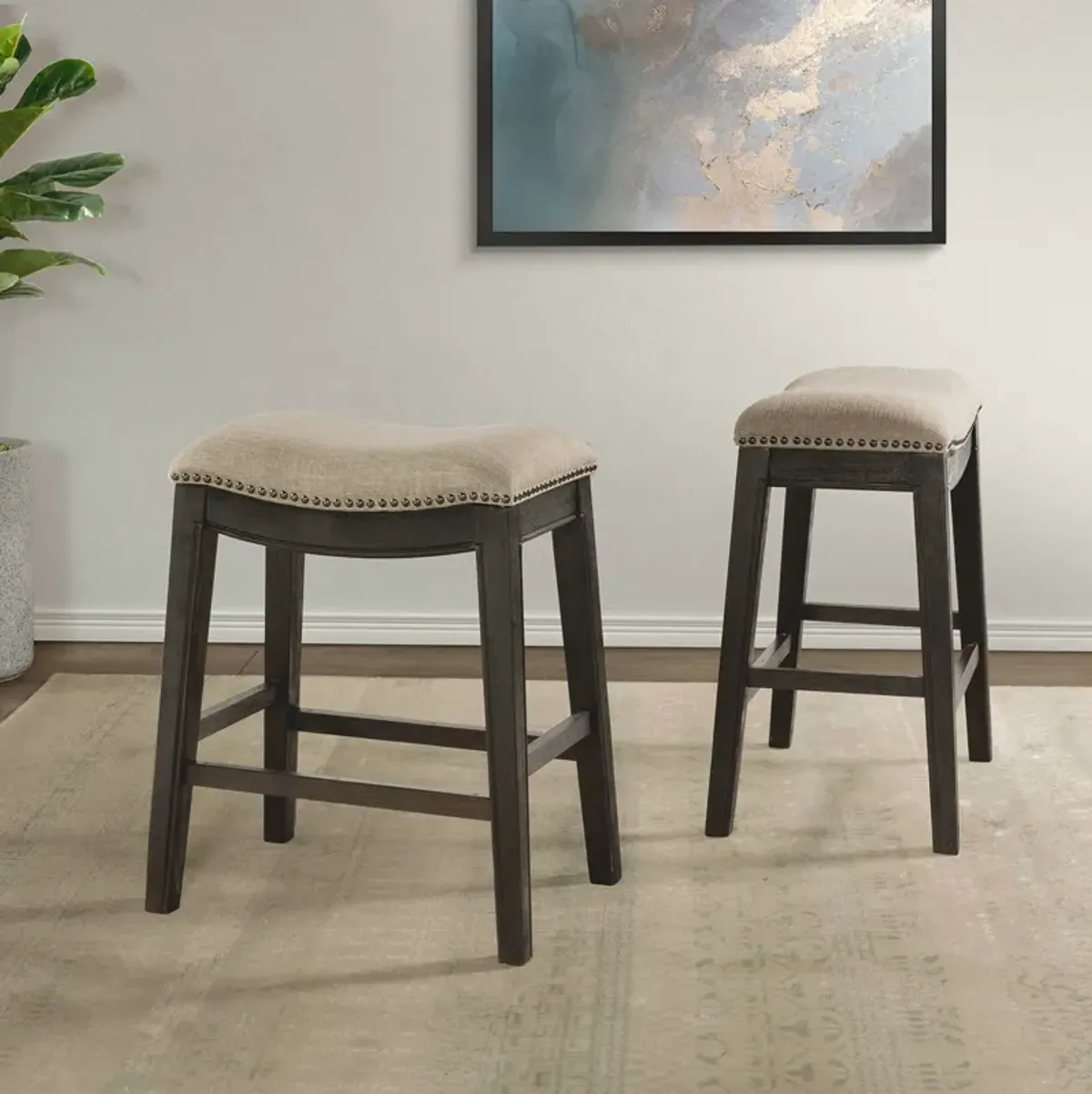 Canby Counter-Height Stool - Tan