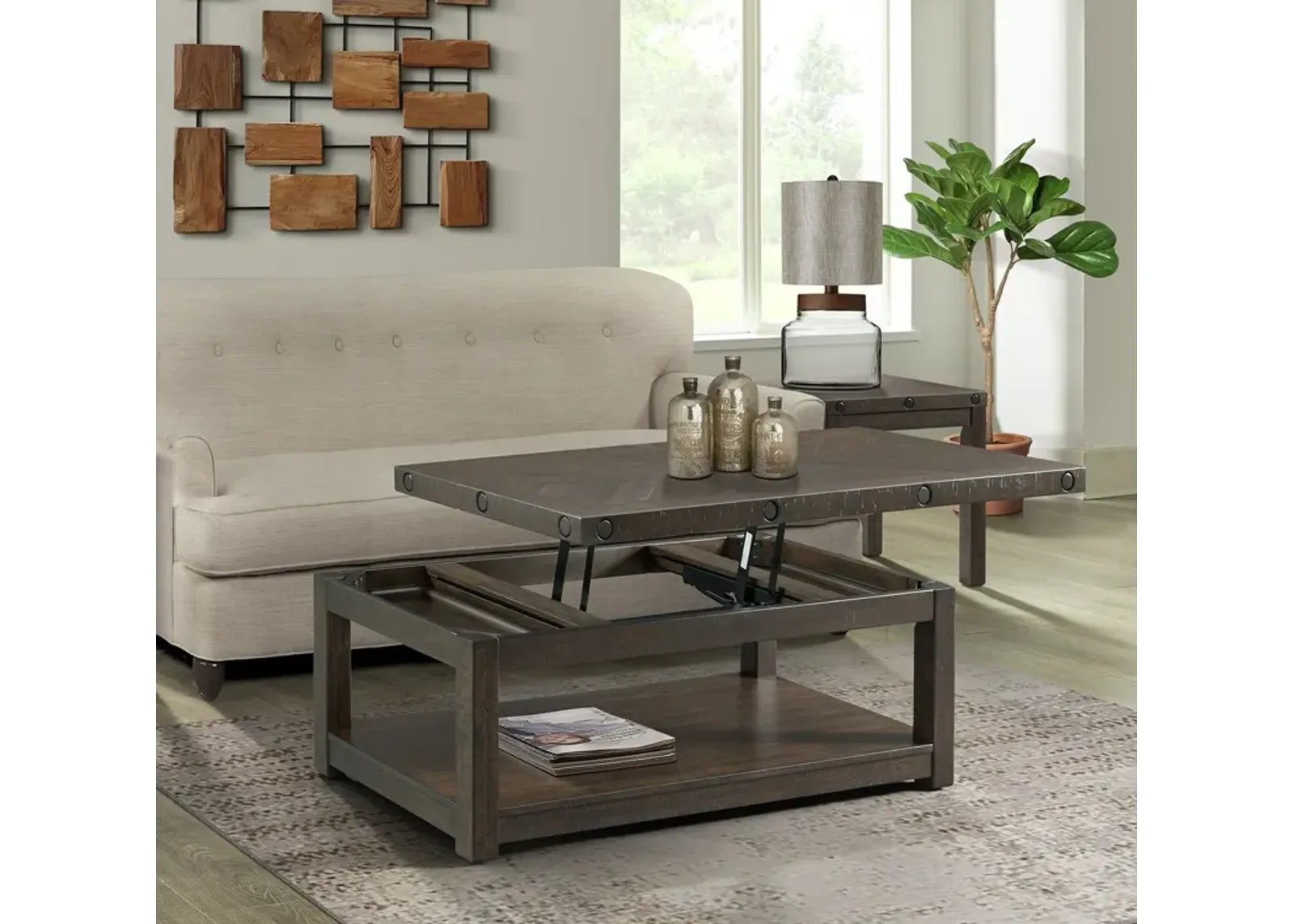 Dill Coffee Table with Lift Top