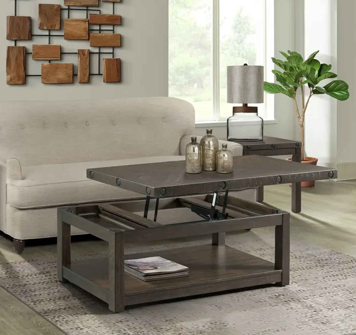 Dill Coffee Table with Lift Top