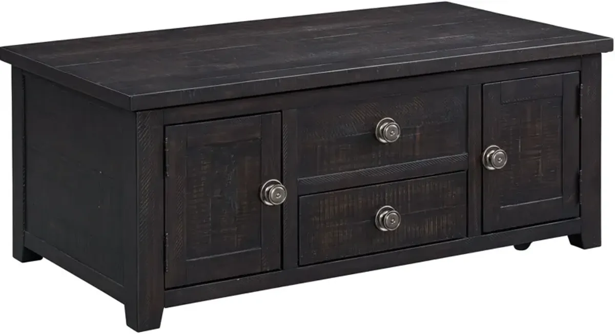 Riele 2-Drawer Coffee Table with Lift Top