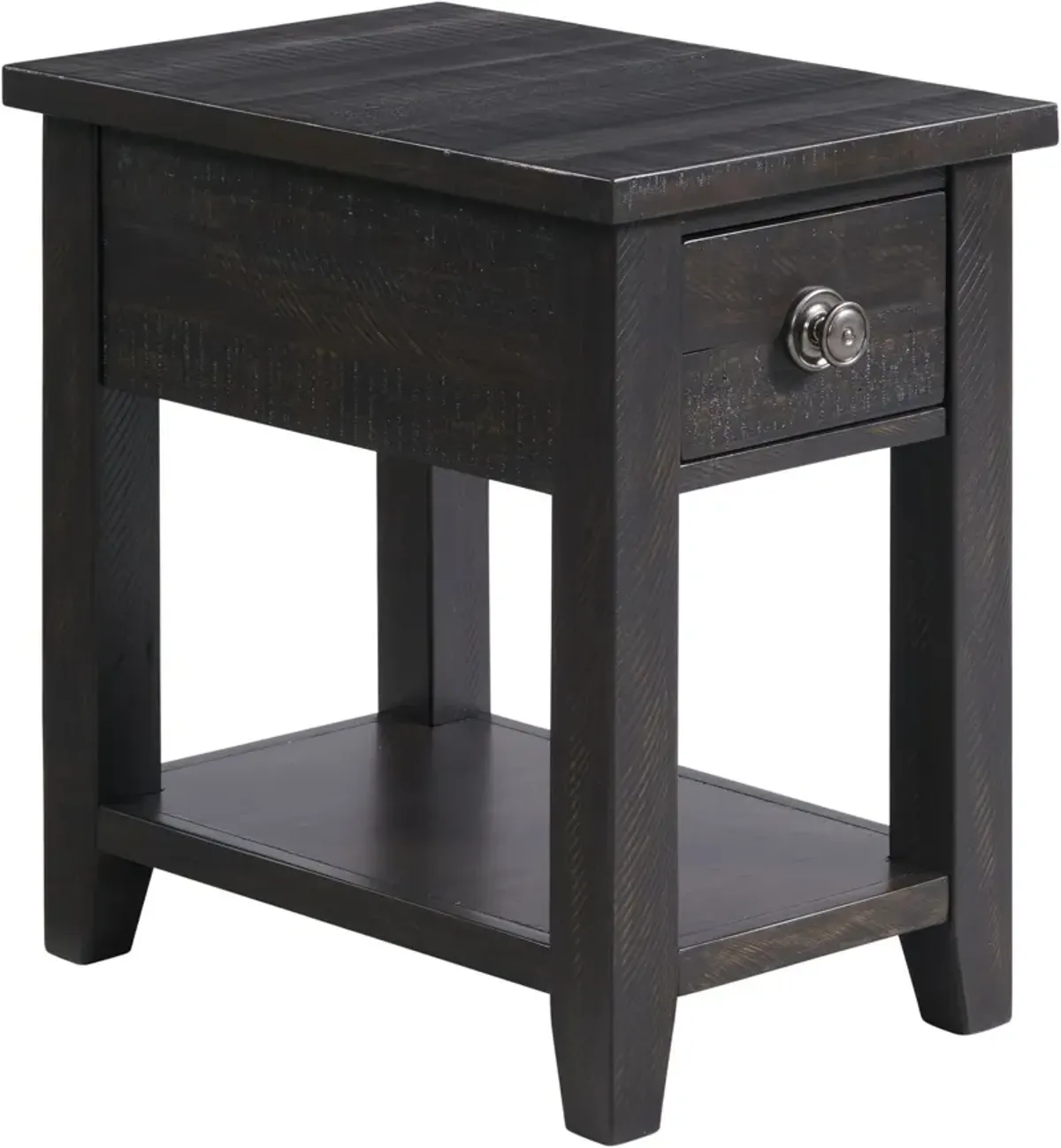 Holland 1-Drawer Side Table with USB Charging