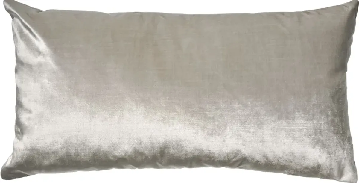 Luxe Velvet 14" x 26" Pillow - Taupe