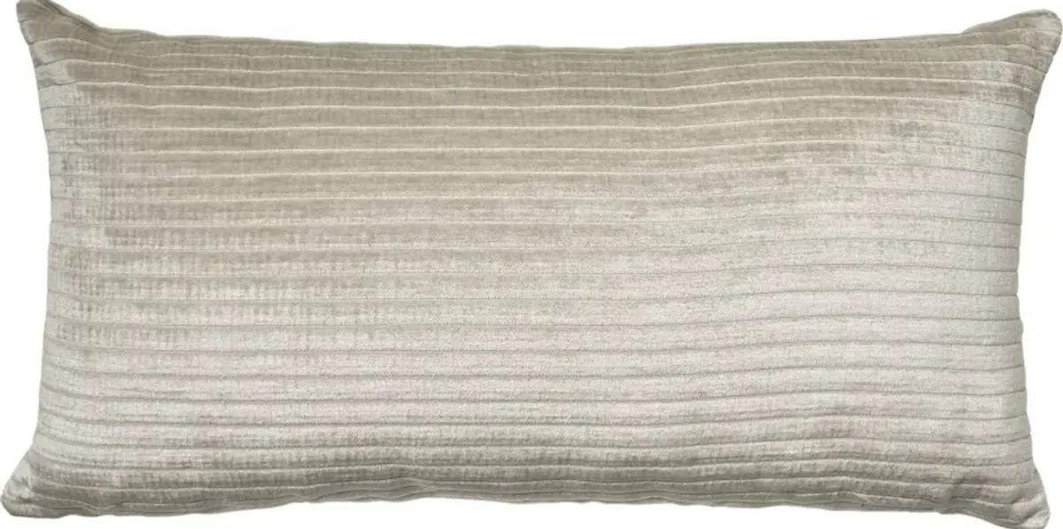 Stripe 14" x 26" Pillow - Ivory