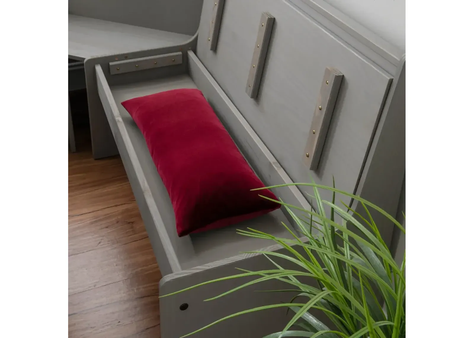 Sunday Dining Table, Banquette and Bench - Gray