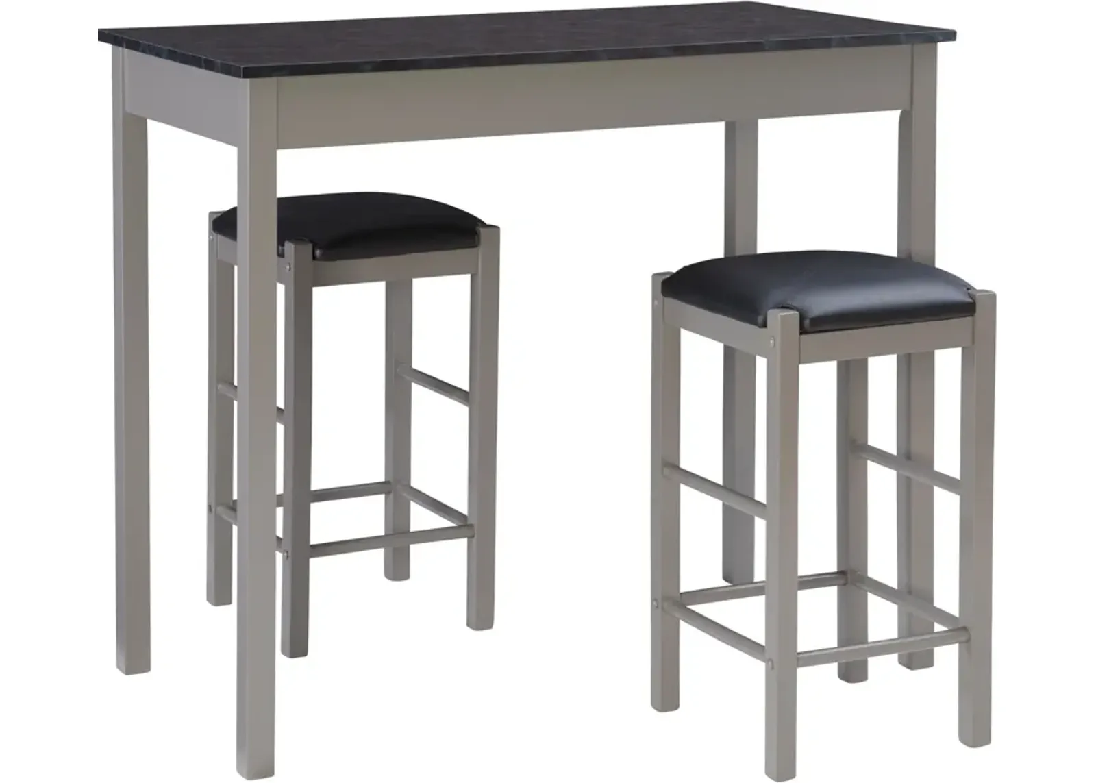 Brewer 3-Piece Counter-Height Dining Set