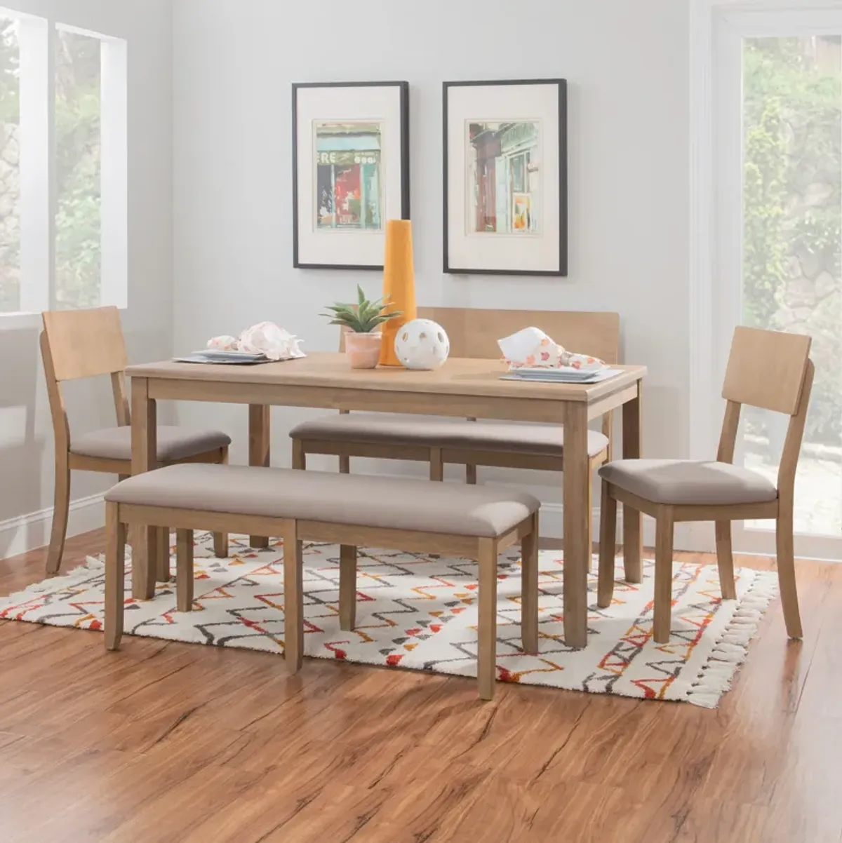 Rozon Dining Table - Natural