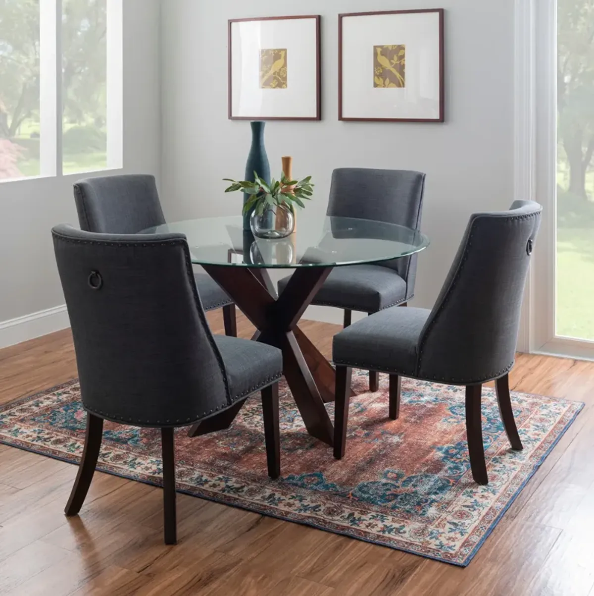 Whitaker 5-Piece Dining Set - Gray