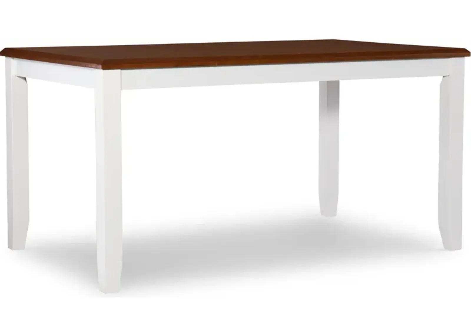 Bassett Dining Table - Honey/White