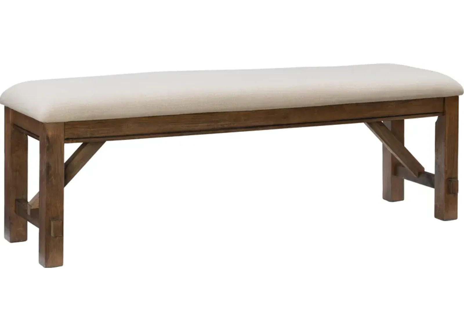 Tonja Dining Bench - Brown