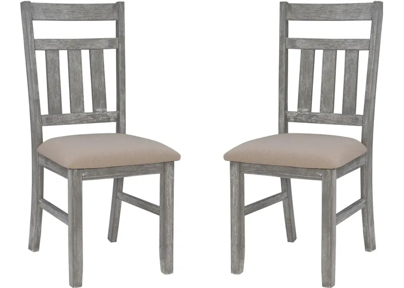 Tonja Set of 2 Dining Chairs - Gray