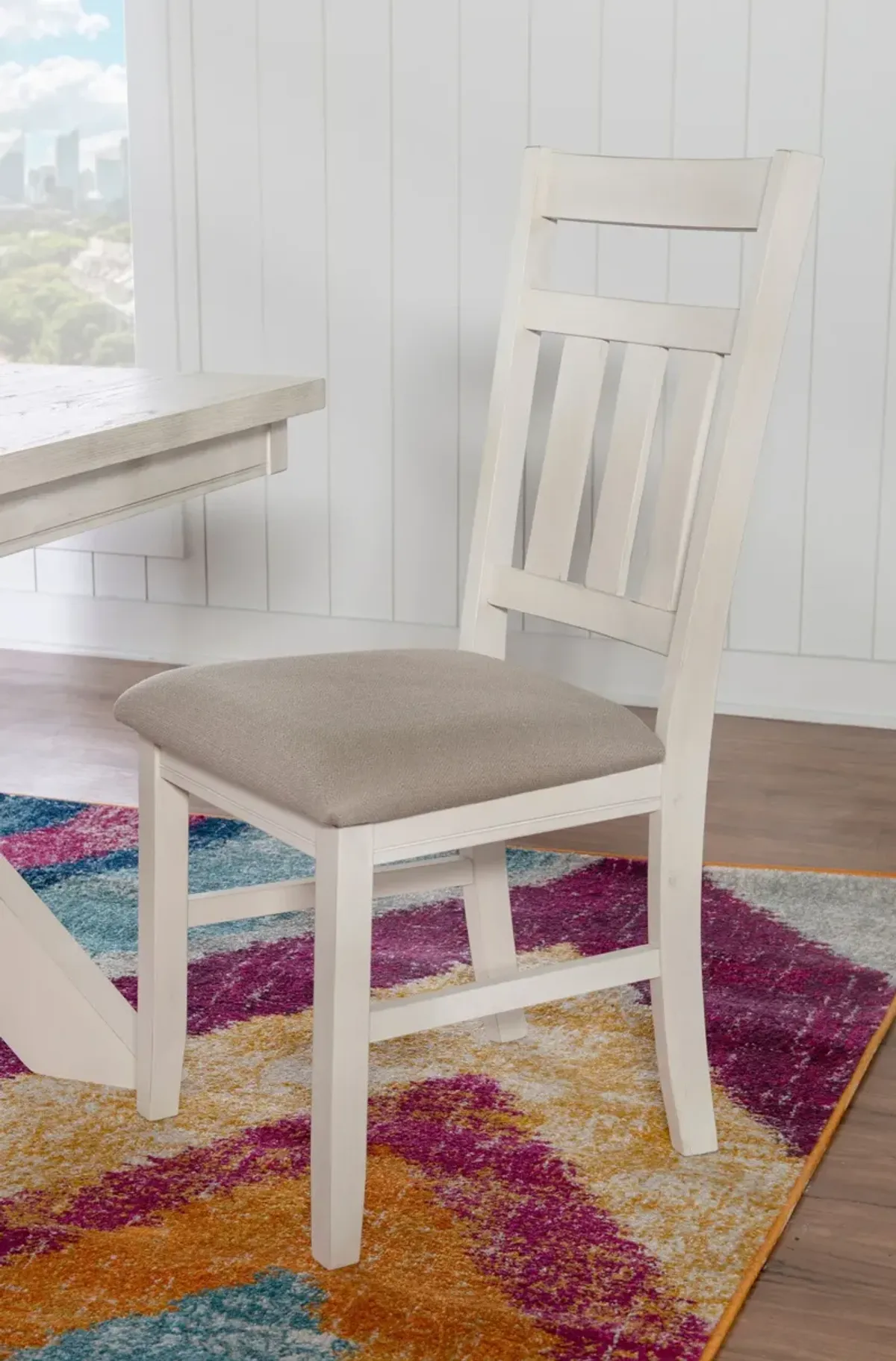 Tonja Set of 2 Dining Chairs - White