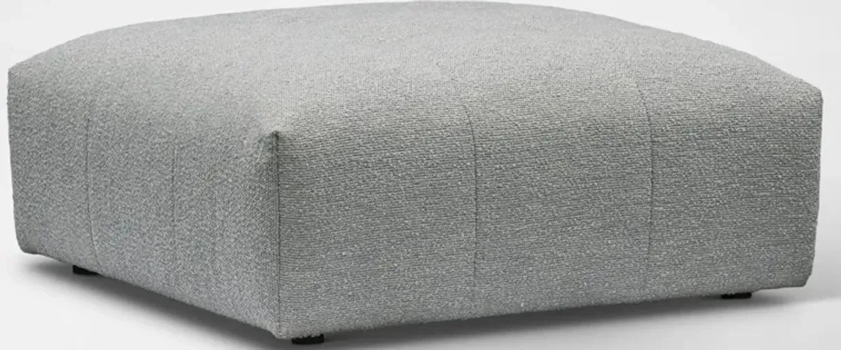 Bliss Ottoman- Gray