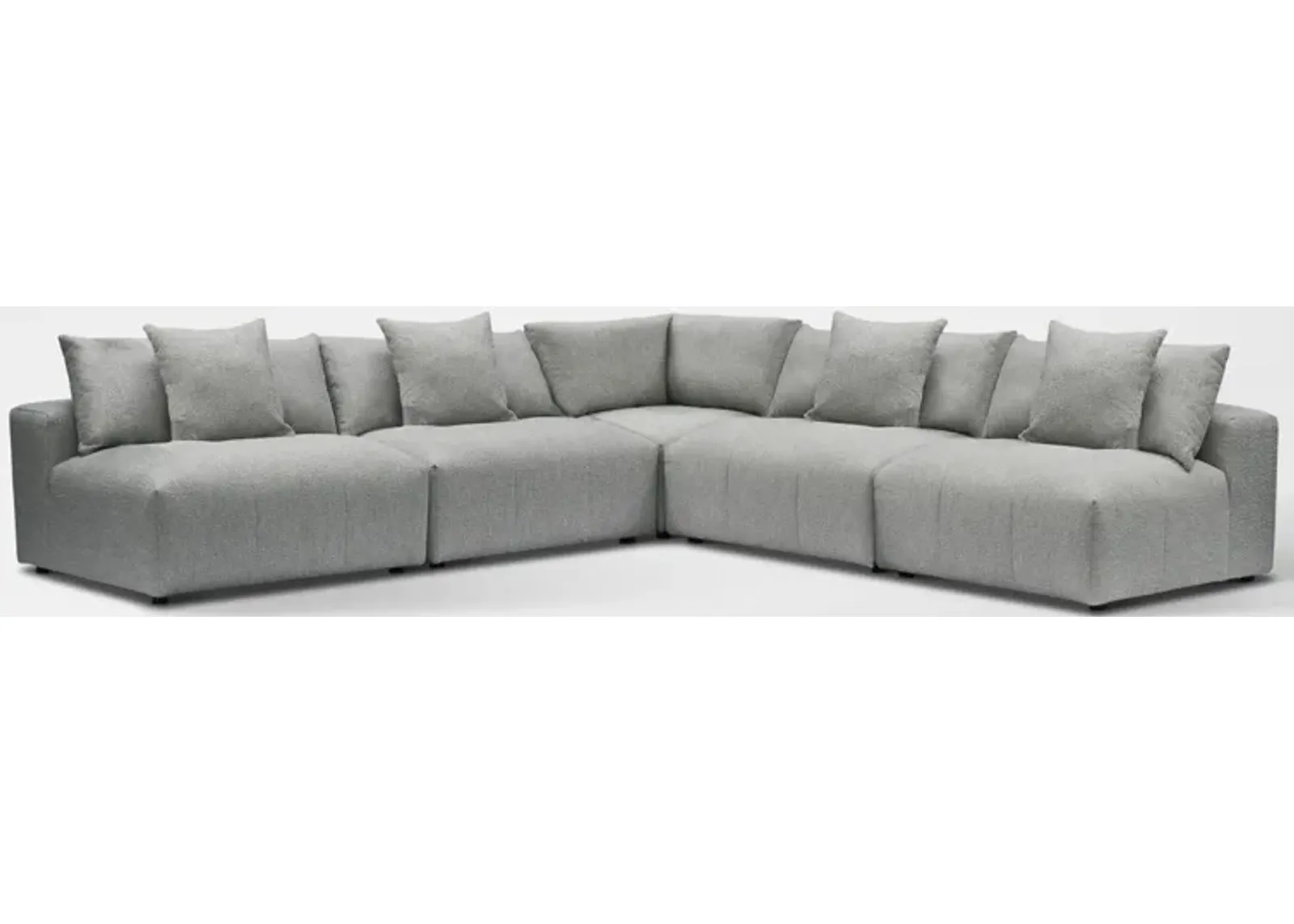 Bliss 5-Piece Sectional - Gray