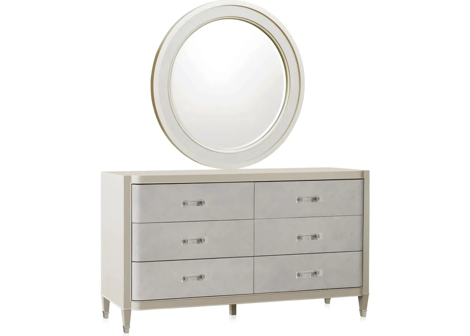 Paris Dresser and Mirror