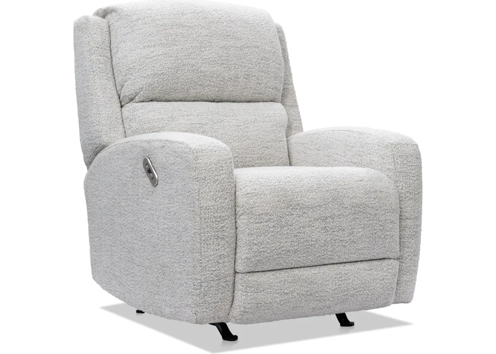 Shane Power Recliner - Chalk