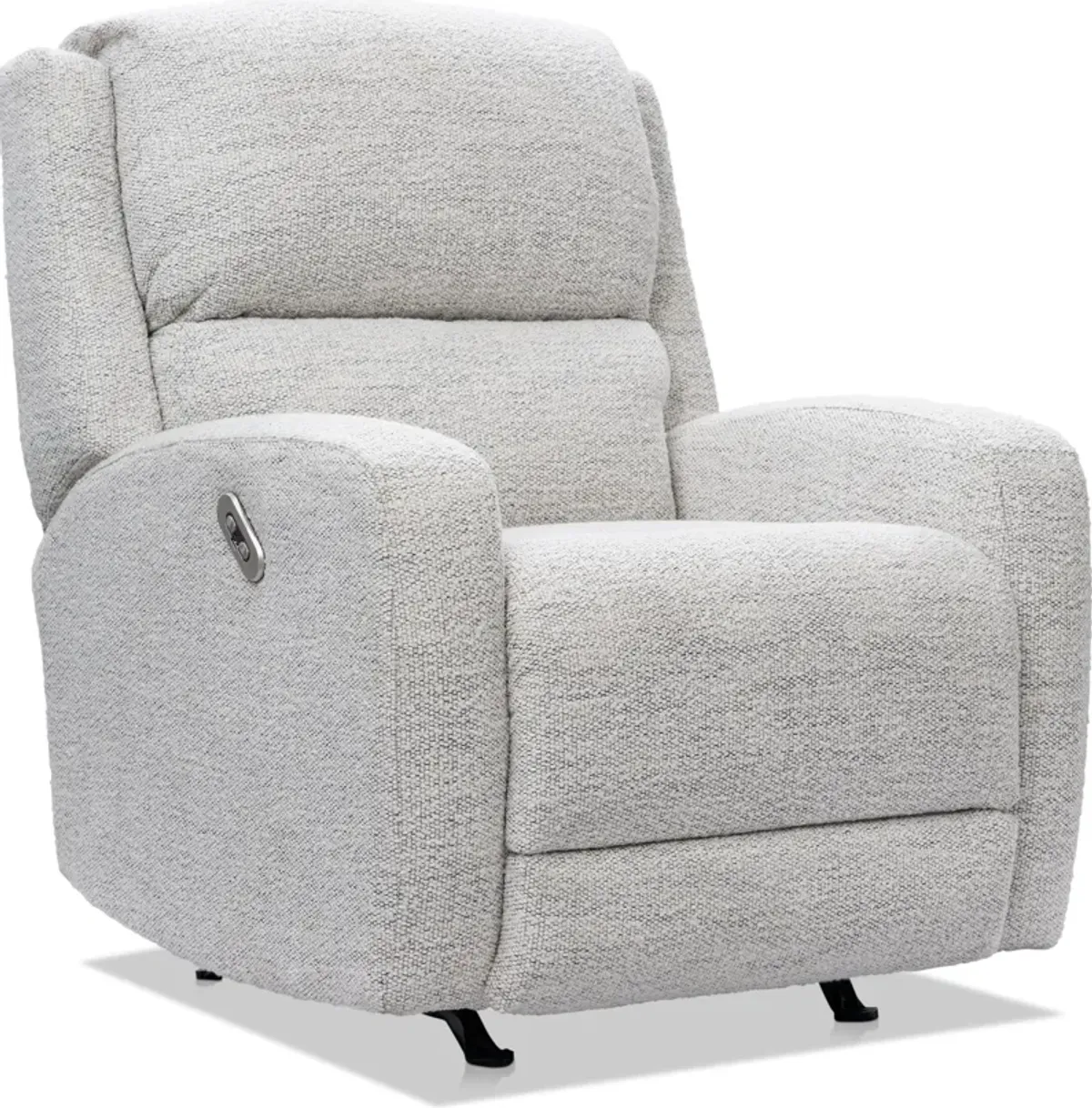 Shane Power Recliner - Chalk