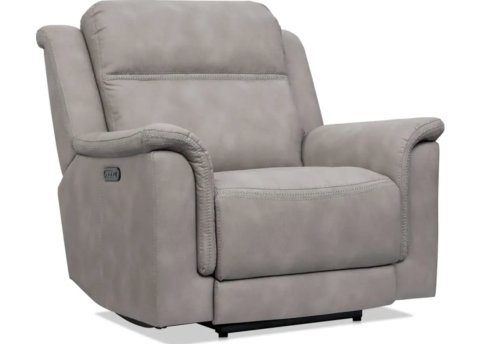 Legacy Dual-Power Recliner - Gray