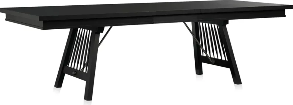 Willow Spring Extendable Dining Table - Black