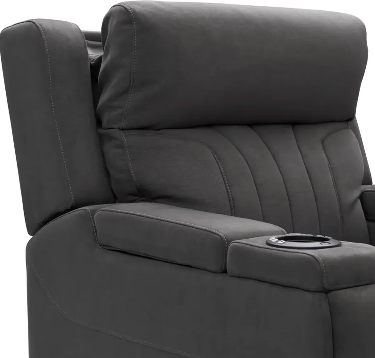 Honor Triple-Power Lift Recliner - Charcoal