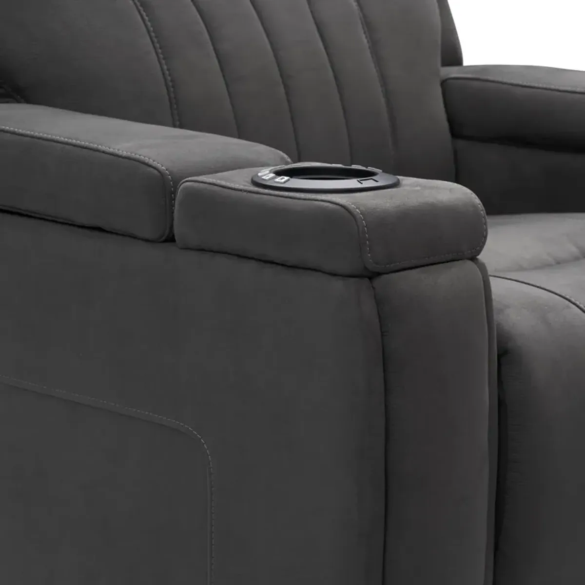 Honor Triple-Power Lift Recliner - Charcoal