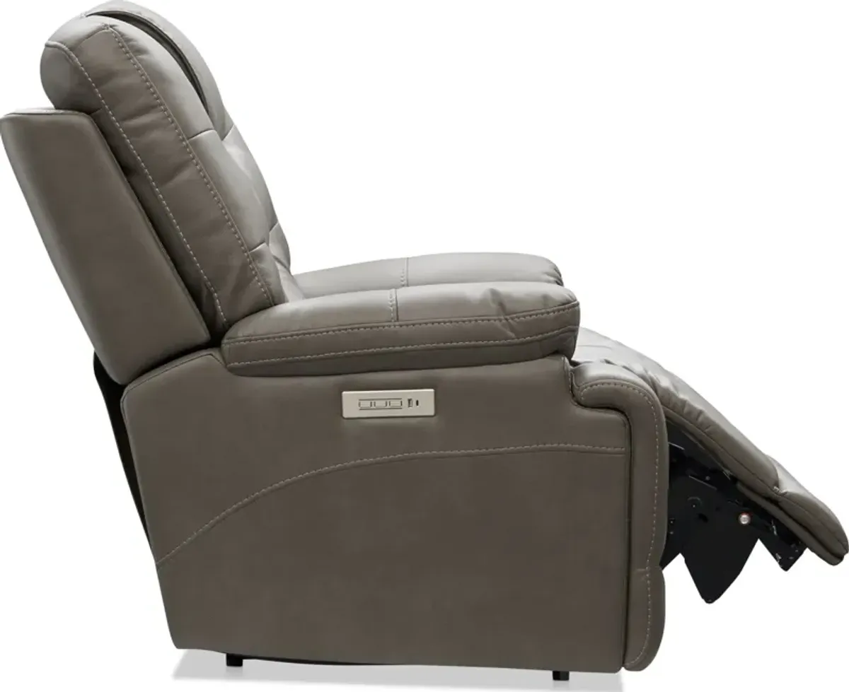 Beacon Triple-Power Recliner - Charcoal