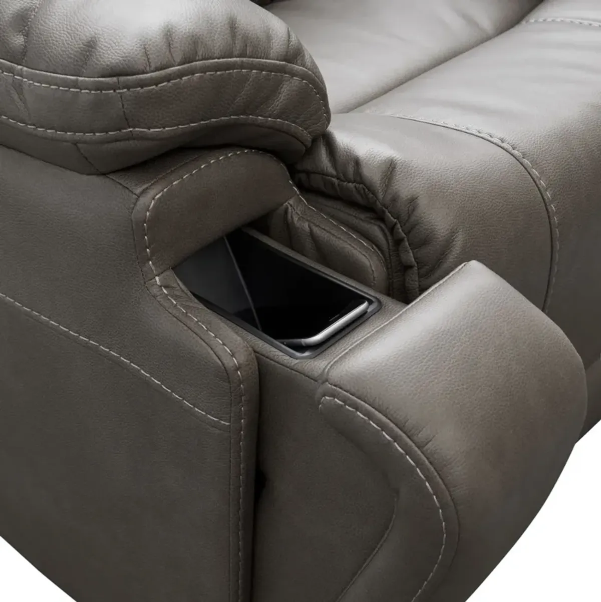 Beacon Triple-Power Recliner - Charcoal