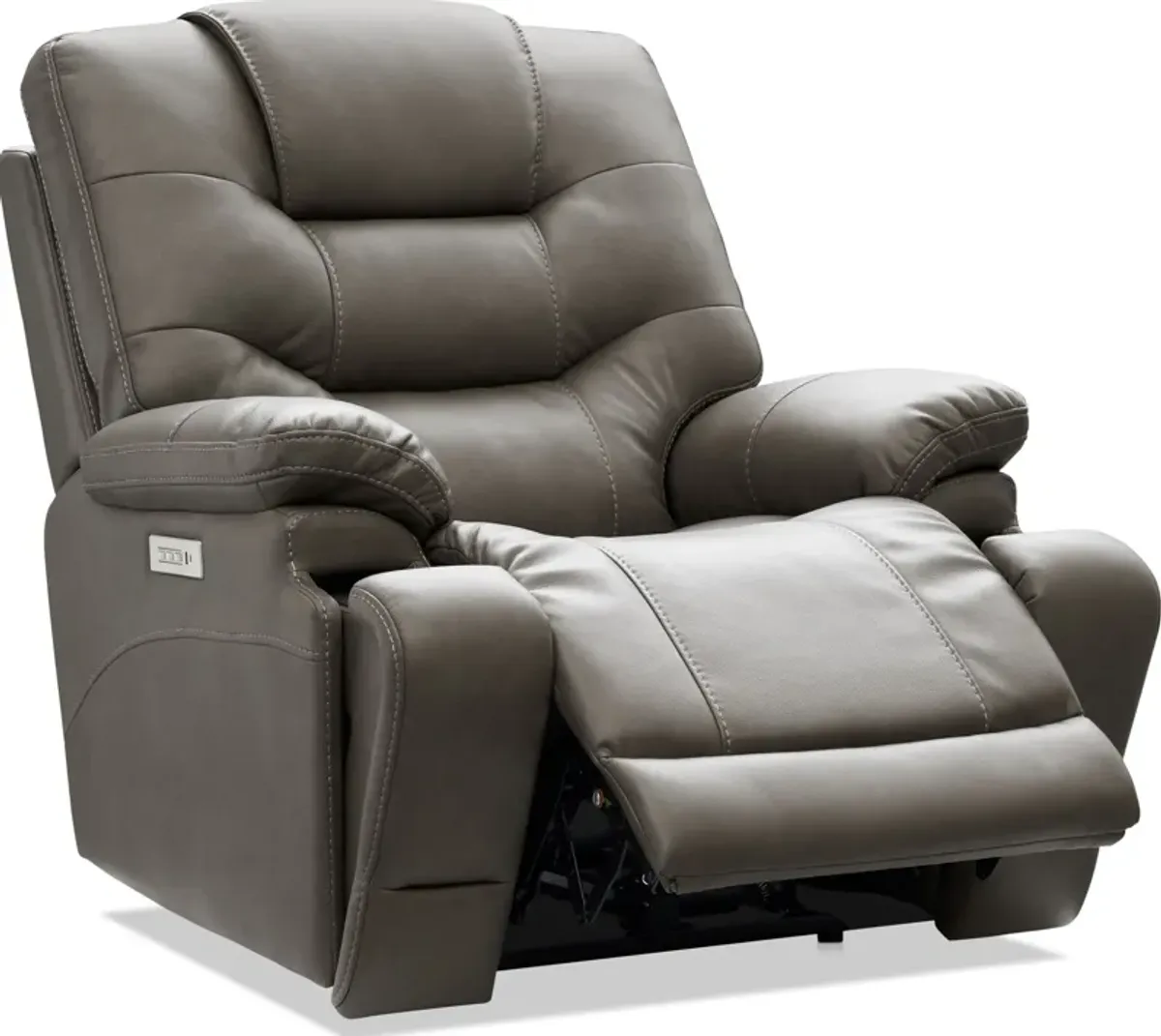 Beacon Triple-Power Recliner - Charcoal