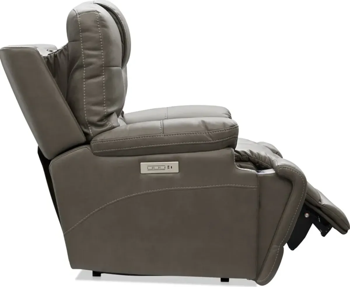 Beacon Triple-Power Recliner - Charcoal