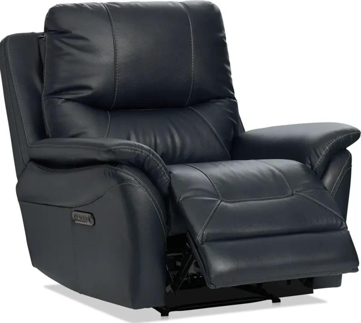 Bexley Dual-Power Recliner - Blue