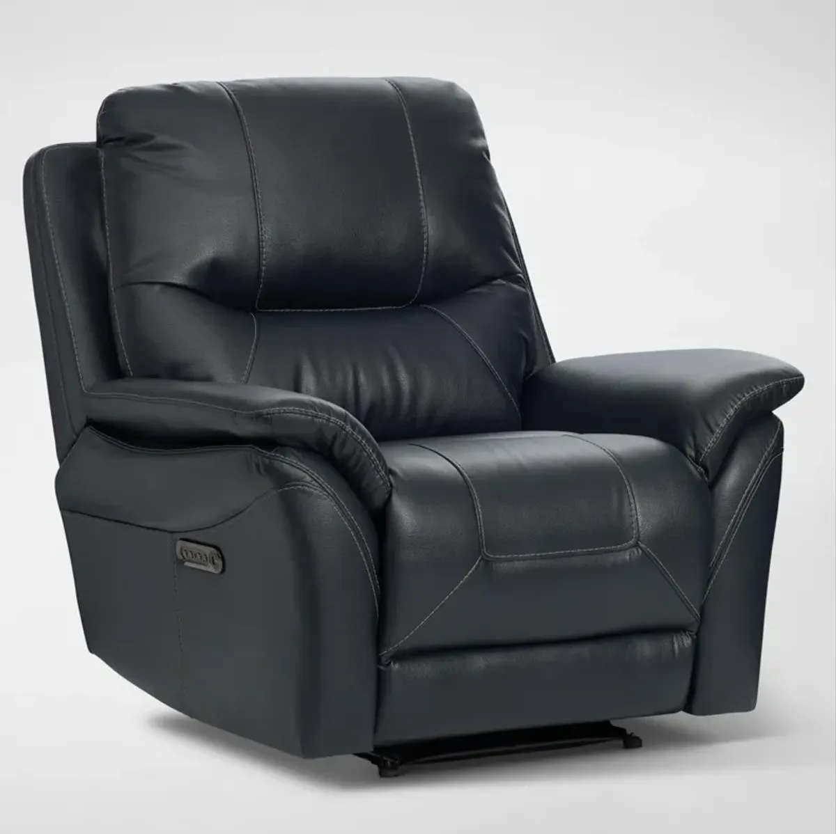 Bexley Dual-Power Recliner - Blue