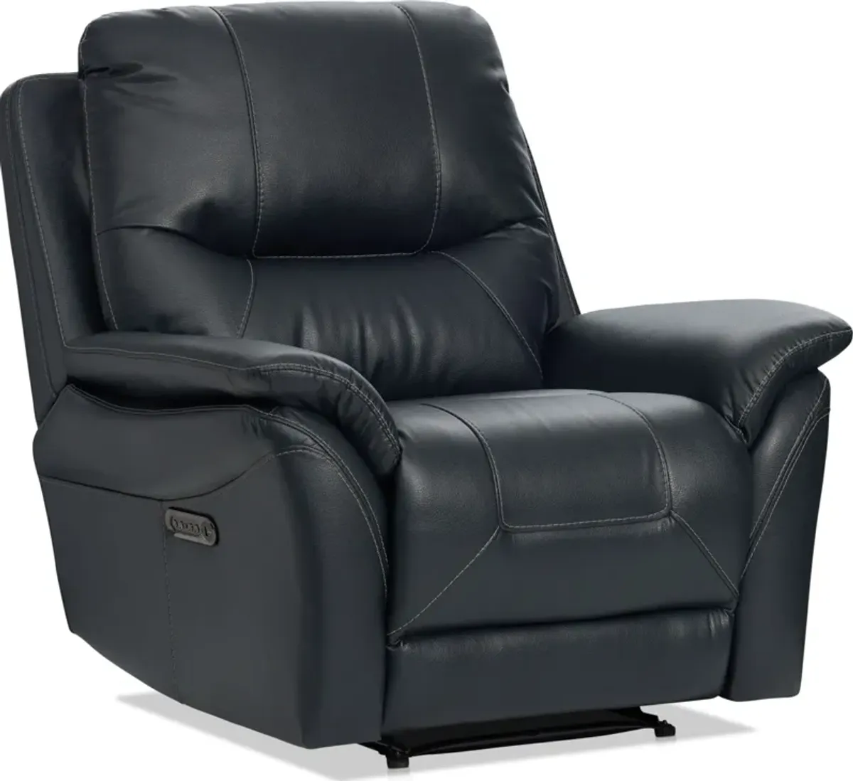 Bexley Dual-Power Recliner - Blue