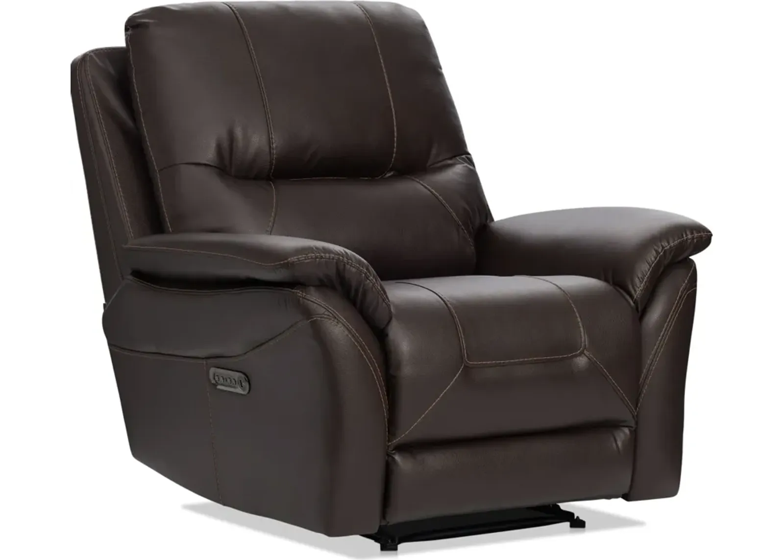 Bexley Dual-Power Recliner - Chocolate