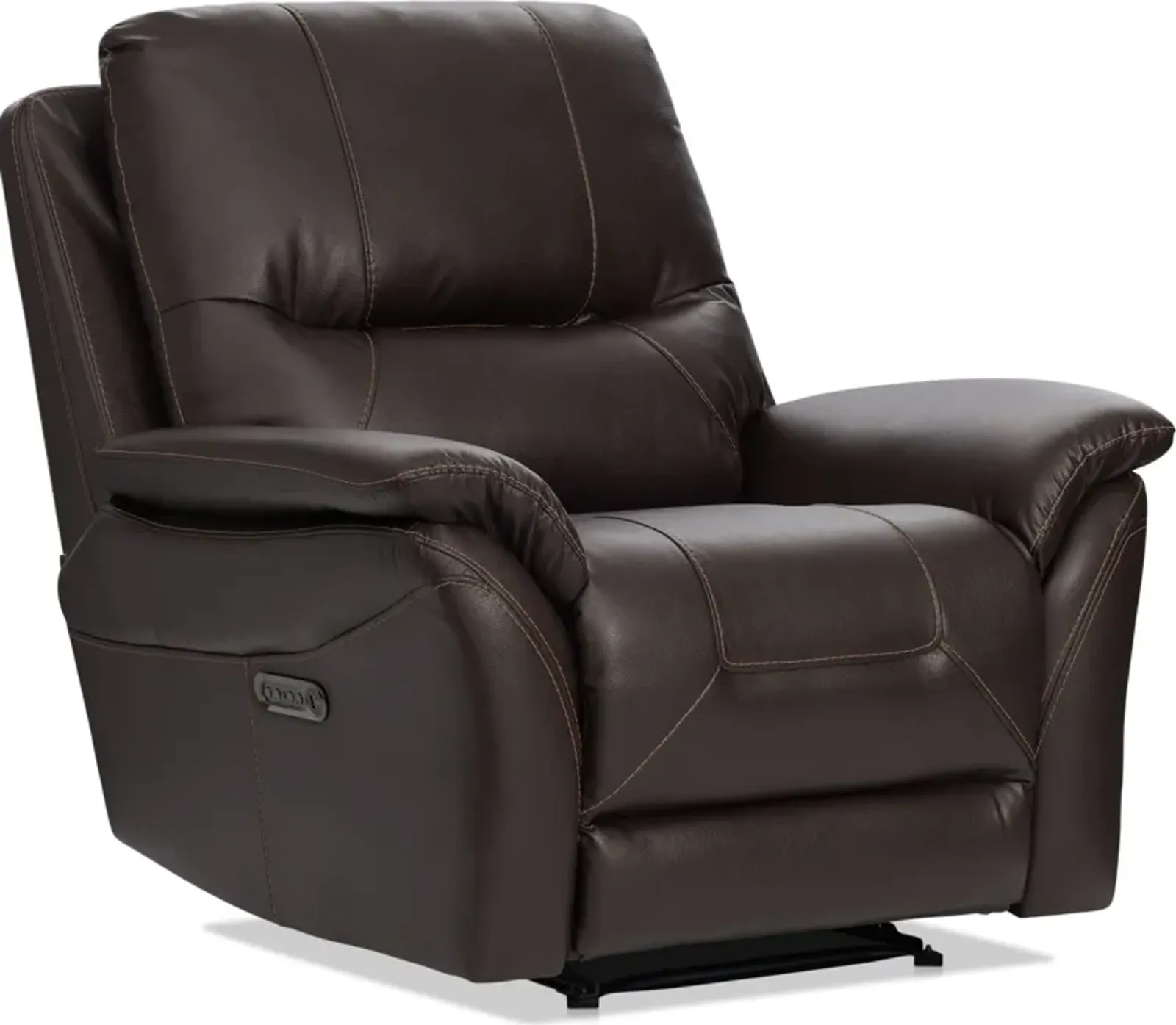 Bexley Dual-Power Recliner - Chocolate