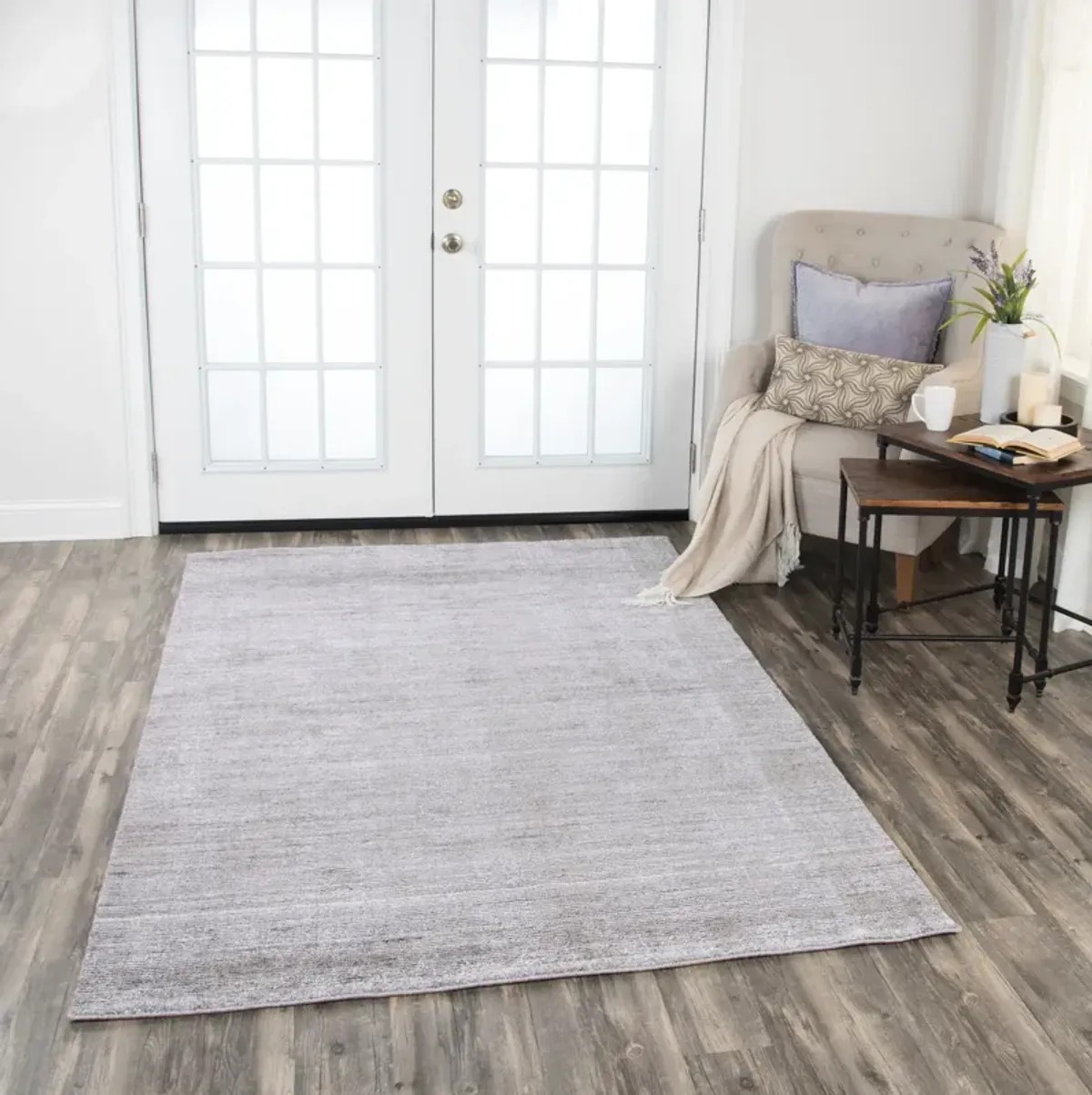 Simeon 5' x 8' Area Rug - Gray