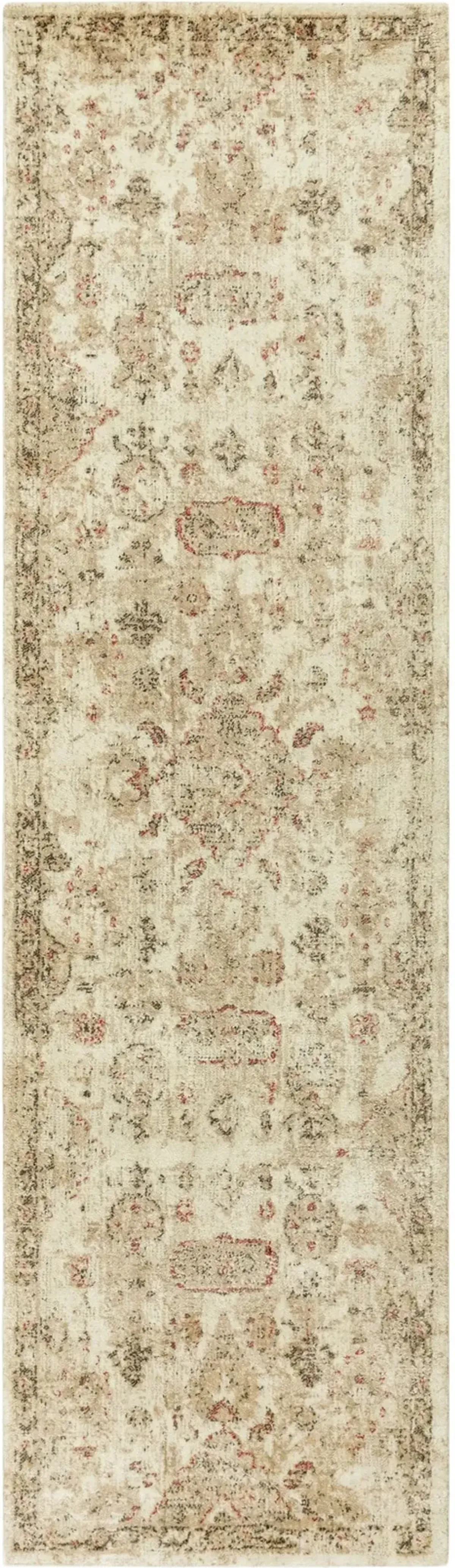 Avielle 2'6"' x 10' Area Rug - Rust