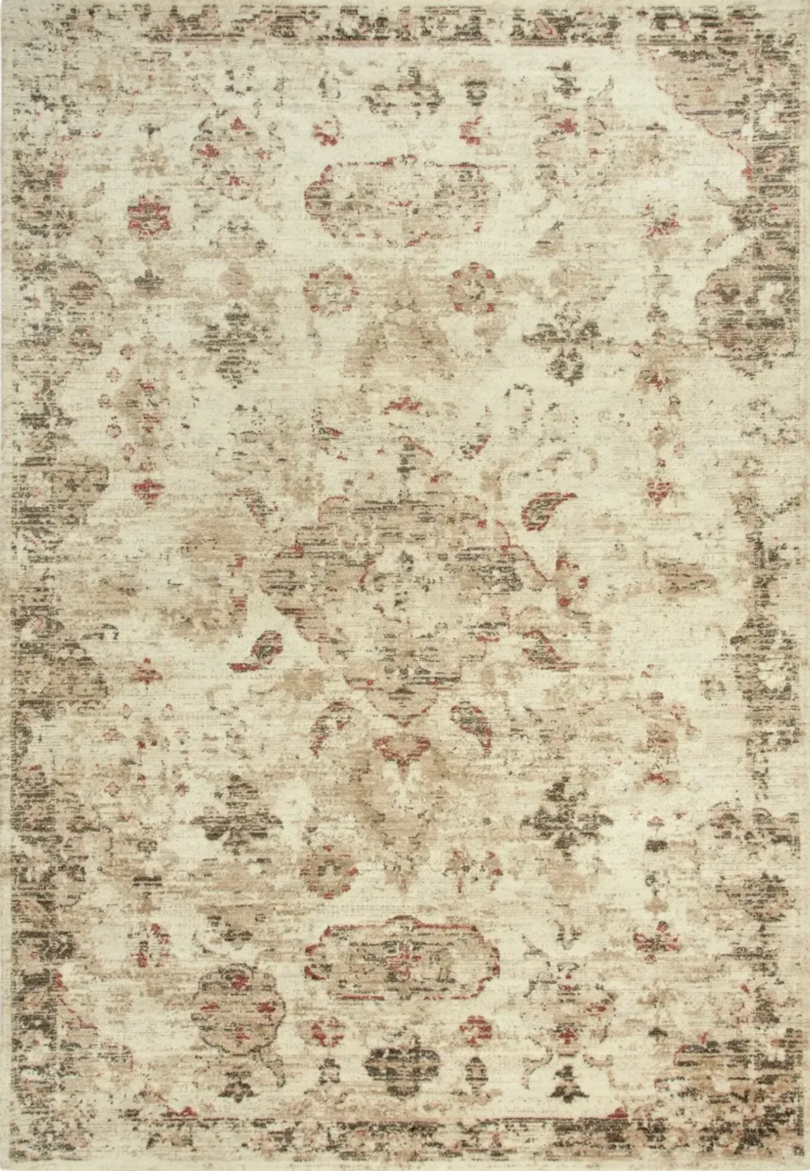 Avielle 3' x 5' Area Rug - Rust