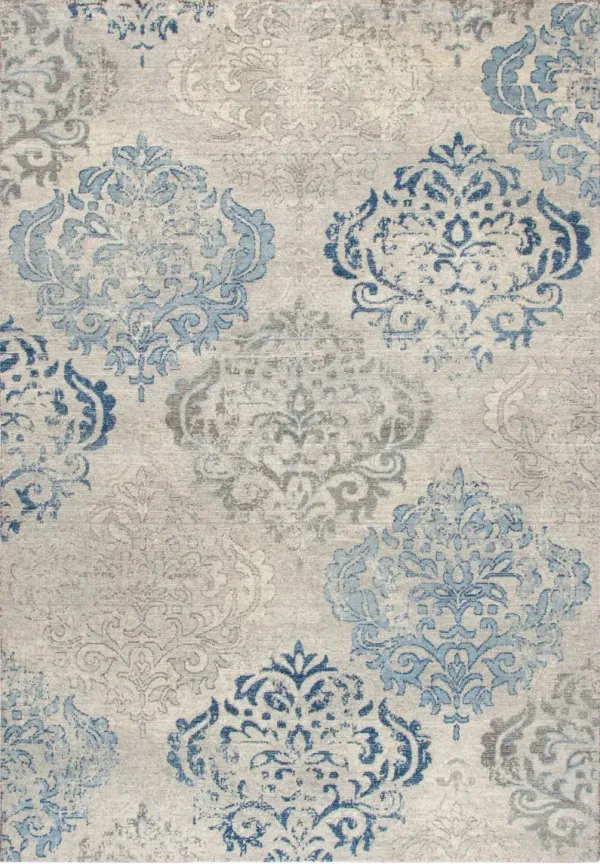 Avielle 9' x 12' Area Rug - Light Gray