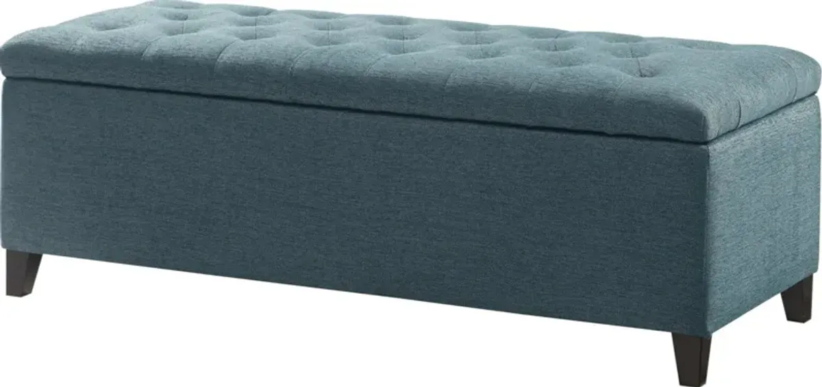 Wilmer Storage Bench - Green