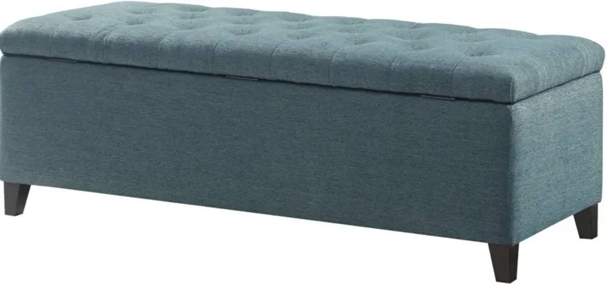 Wilmer Storage Bench - Green