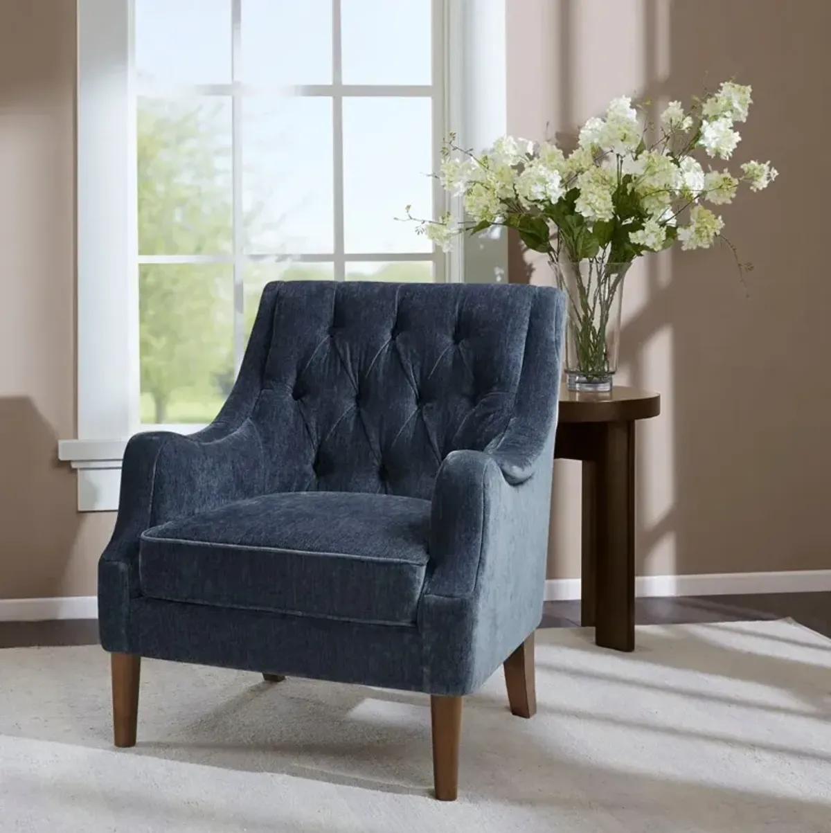 Chantal Accent Chair - Blue