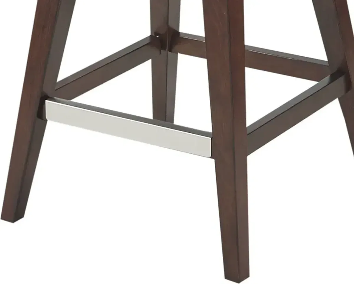 Amenadiel Swivel Counter-Height Stool - Light Brown