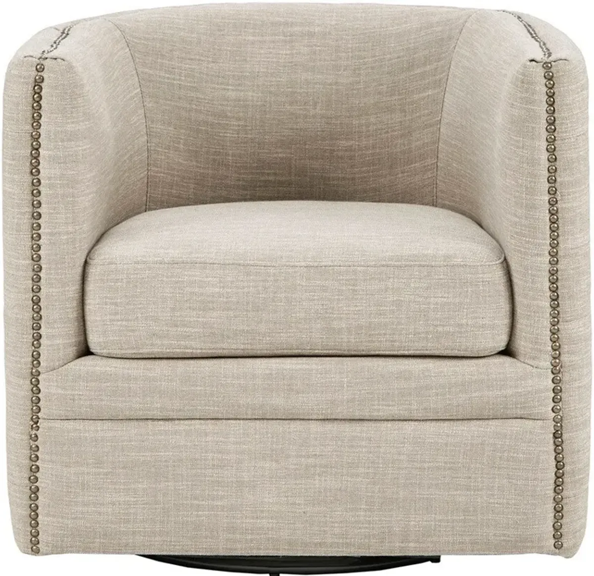 Becca Swivel Chair - Cream