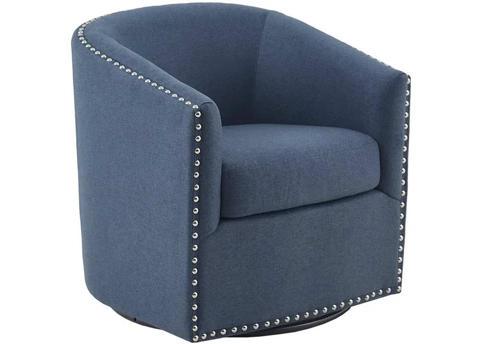 Meredith Swivel Chair - Blue