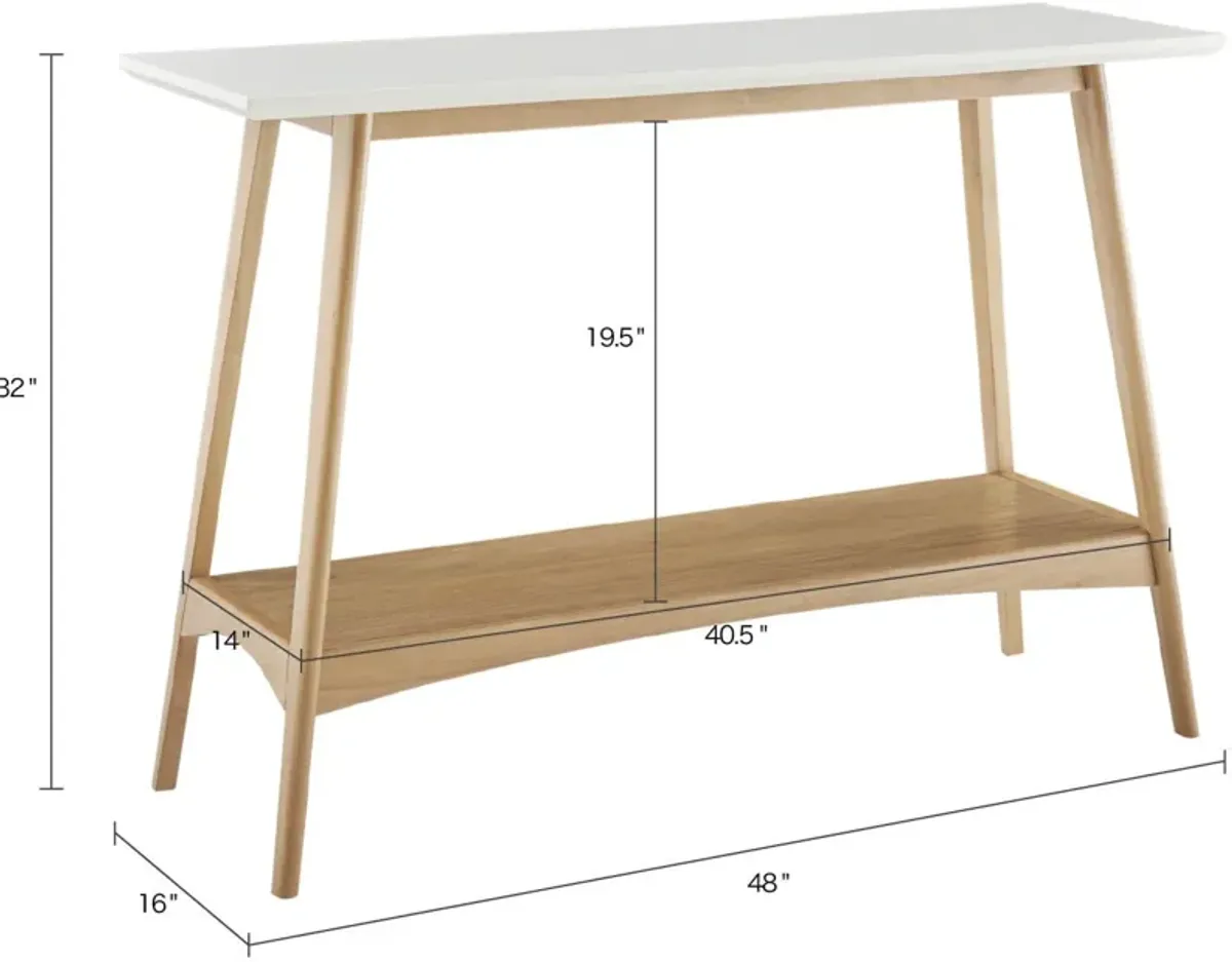 Copa Console Table - Natural