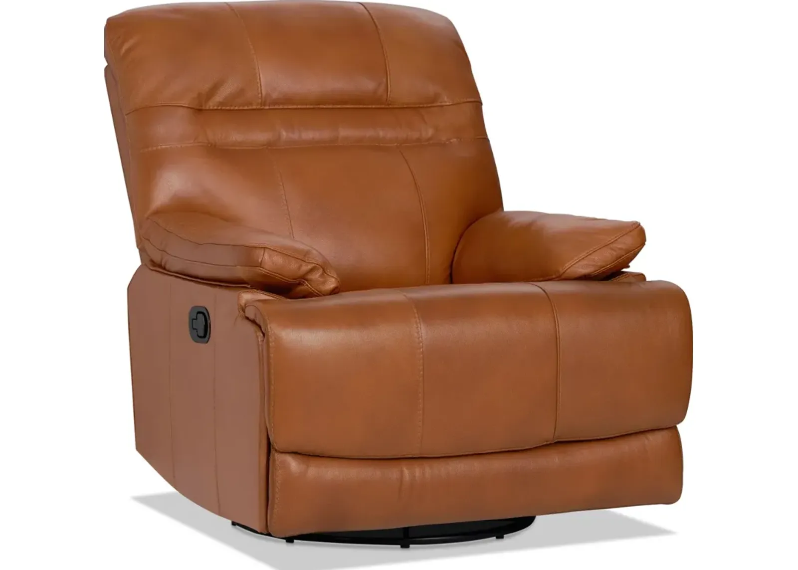 Noles Manual Gliding Recliner - Brown